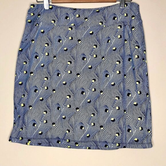 NVO Dresses & Skirts - N*VO Golf Skort, Navy Blue & Yellow, Size M